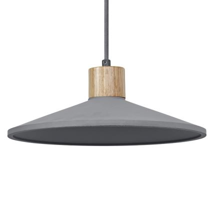 Ledvance - Hängeleuchte DECOR CONCRETE 1xE27/15W/230V d 32 cm Beton grau