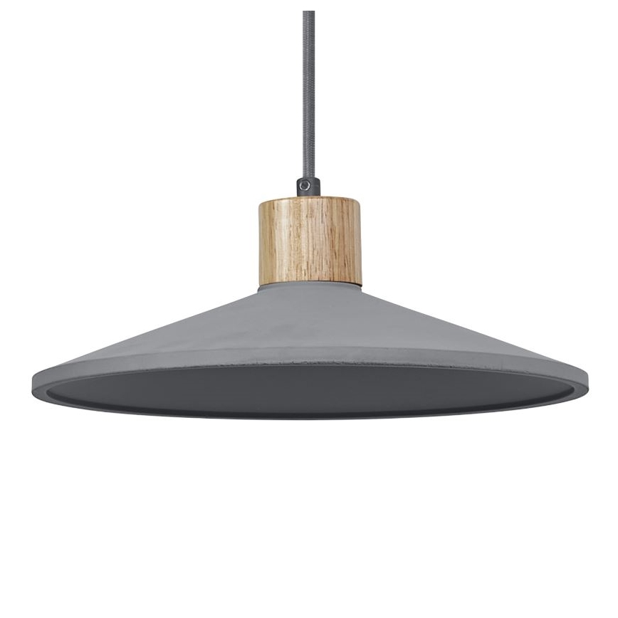 Ledvance - Hängeleuchte DECOR CONCRETE 1xE27/15W/230V d 32 cm Beton grau
