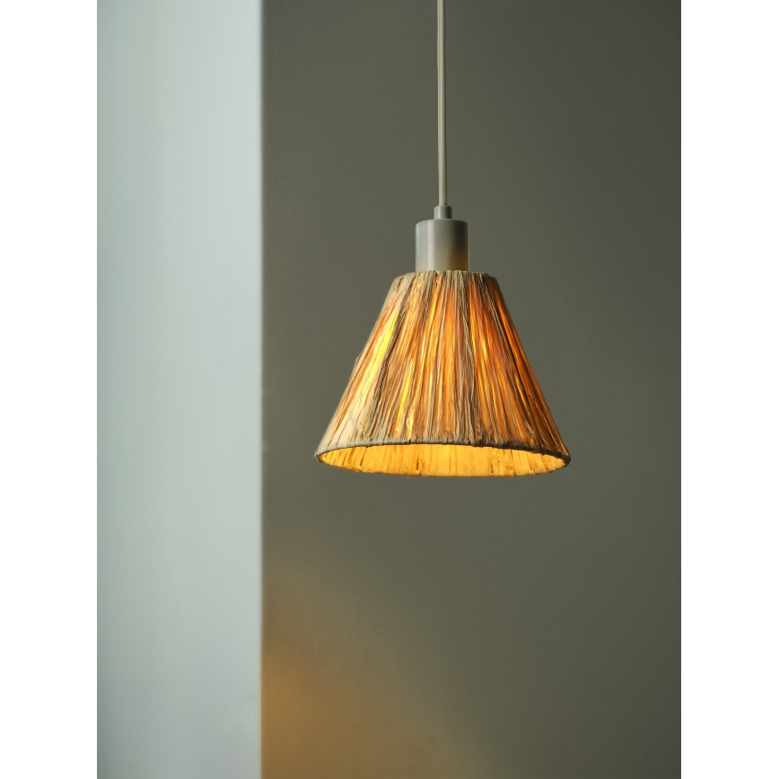 Ledvance - Hängeleuchte DECOR RAFFIA 1xE27/15W/230V