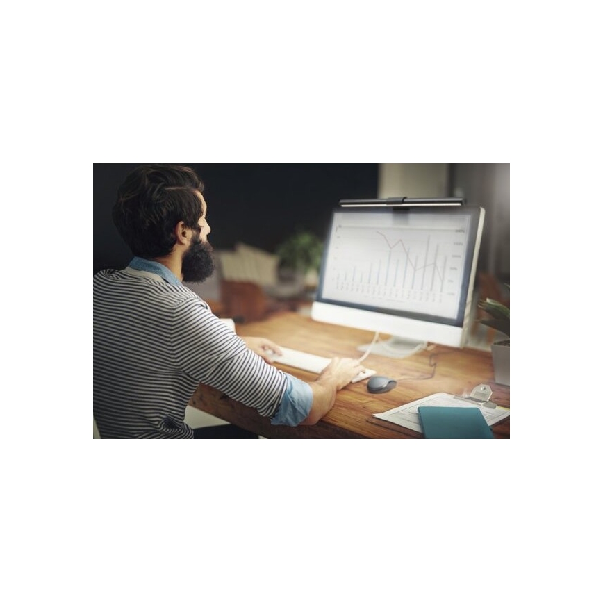 Ledvance - Illuminazione monitor LED dimmerabile SUN@HOME LED/2,5W/5V Wi-Fi