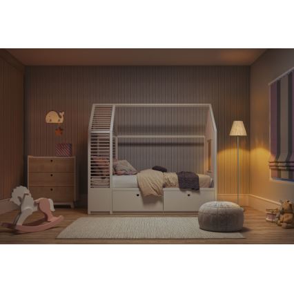 Ledvance - Lampada con piedistallo DECOR RAFFIA 1xE27/15W/230V bastone di rafia