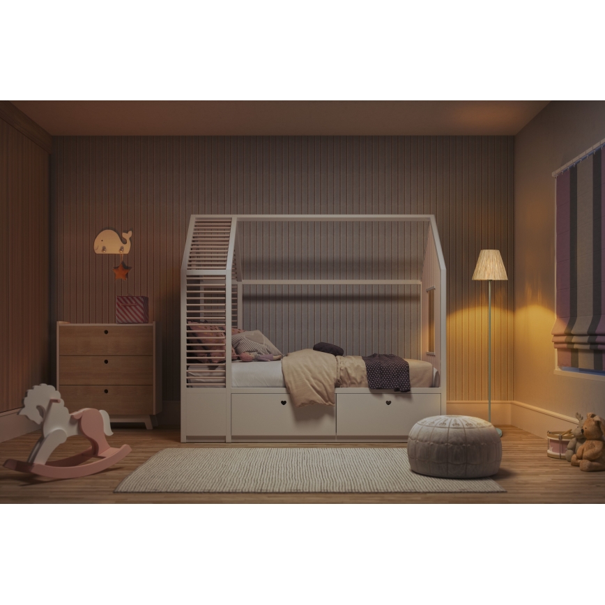 Ledvance - Lampada con piedistallo DECOR RAFFIA 1xE27/15W/230V bastone di rafia