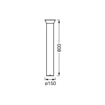 Ledvance - Lampada da esterno LED RGBW dimmerabile SMART+ ECLIPSE LED/10W/230V IP44 Wi-Fi
