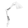 Ledvance - Lampada da tavolo con morsetto PEAR 1xE27/11W/230V bianca