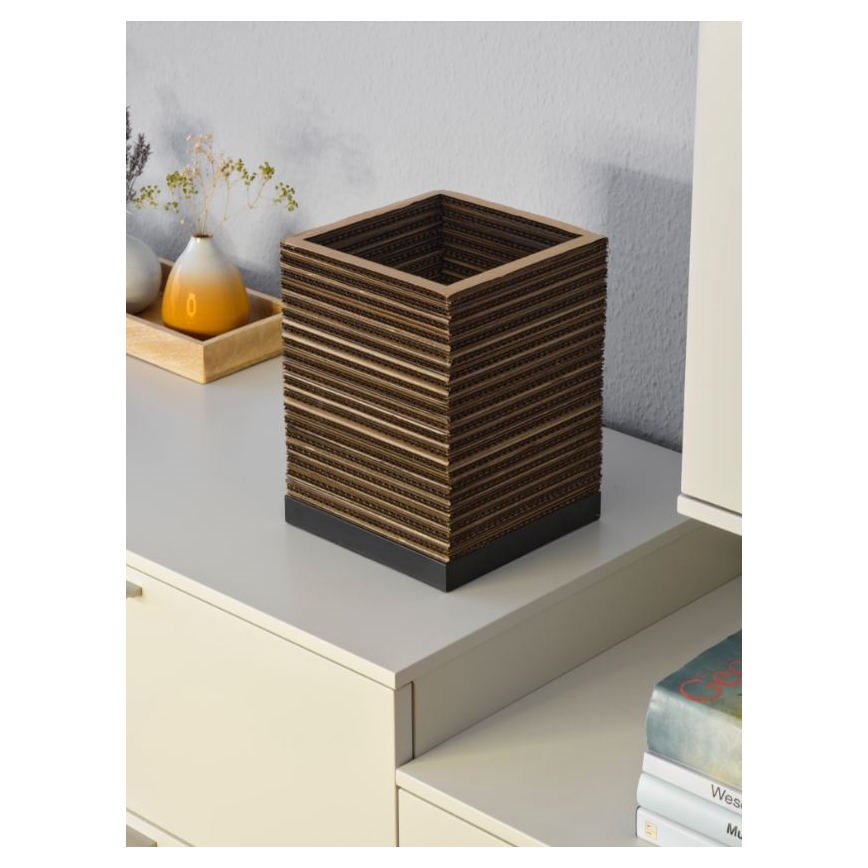 Ledvance - Lampada da tavolo DECOR CARDBOARD 1xE27/15W/230V 20x20 cm