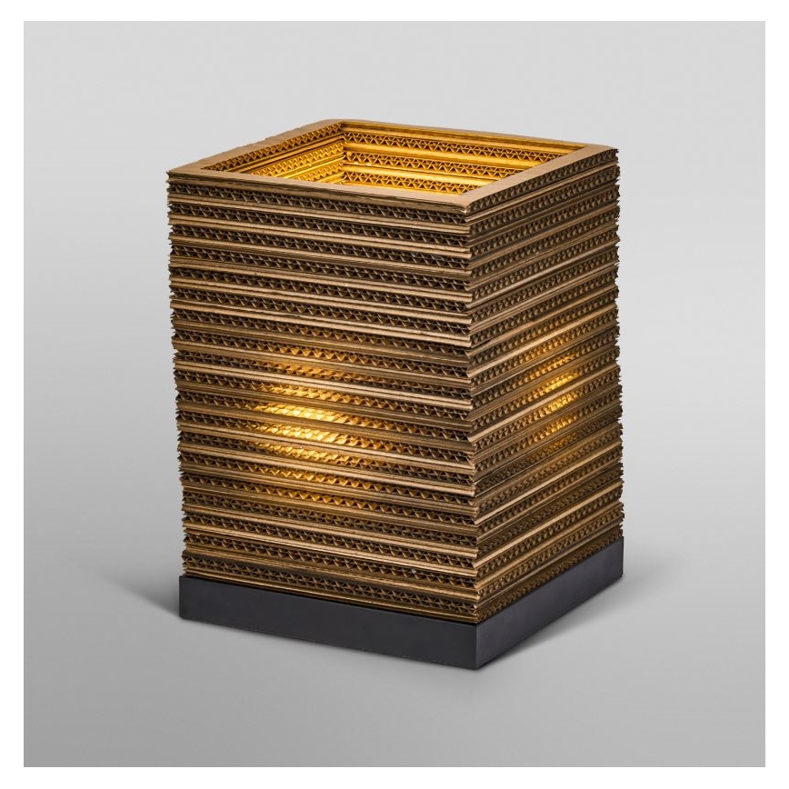 Ledvance - Lampada da tavolo DECOR CARDBOARD 1xE27/15W/230V 20x20 cm