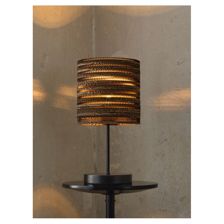 Ledvance - Lampada da tavolo DECOR CARDBOARD 1xE27/15W/230V diametro 20 cm