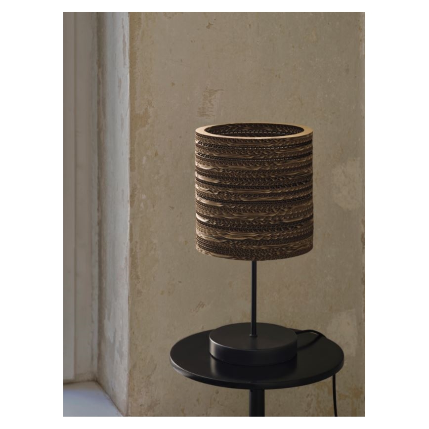 Ledvance - Lampada da tavolo DECOR CARDBOARD 1xE27/15W/230V diametro 20 cm