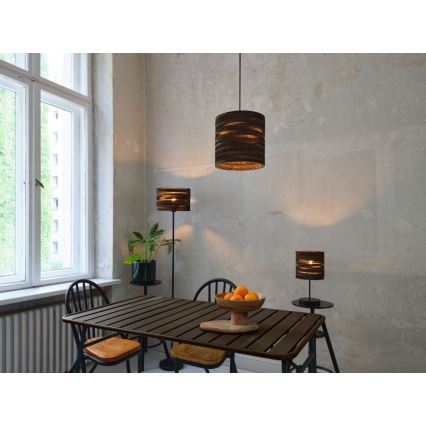 Ledvance - Lampada da tavolo DECOR CARDBOARD 1xE27/15W/230V diametro 20 cm