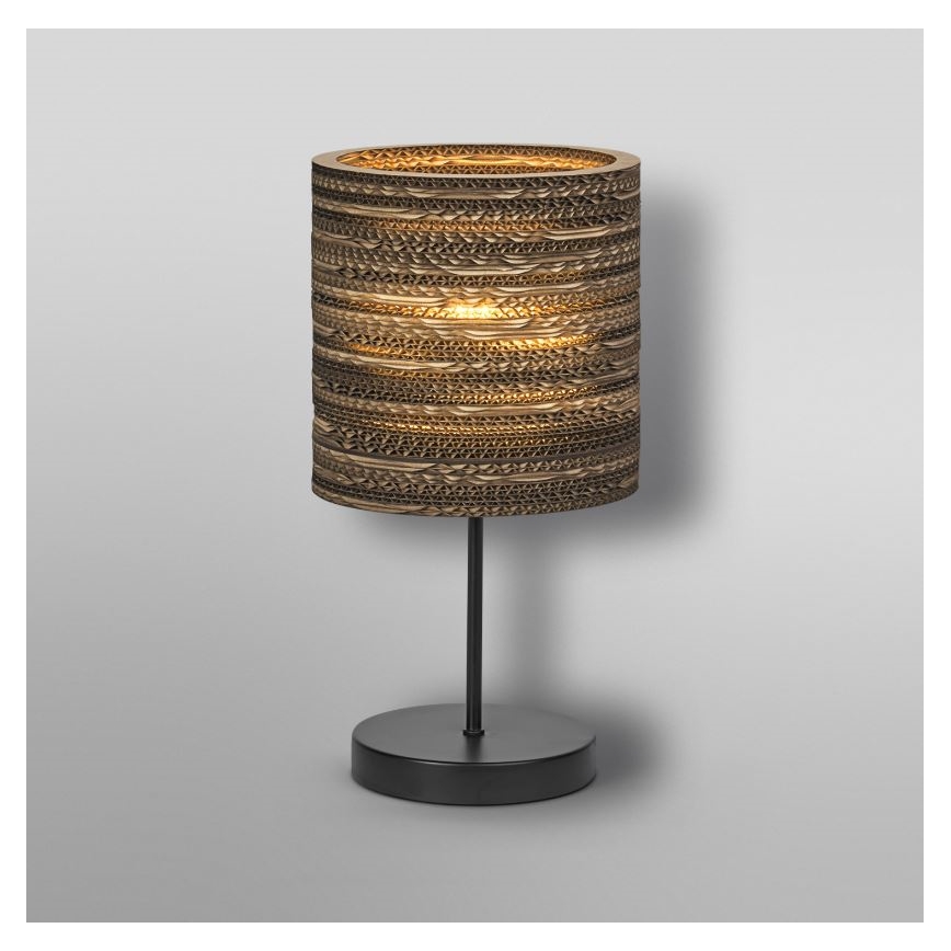 Ledvance - Lampada da tavolo DECOR CARDBOARD 1xE27/15W/230V diametro 20 cm
