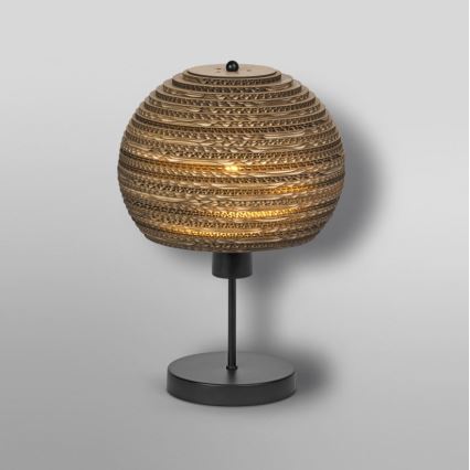 Ledvance - Lampada da tavolo DECOR CARDBOARD 1xE27/15W/230V diametro 26 cm