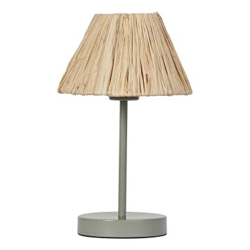 Ledvance - Lampada da tavolo DECOR RAFFIA 1xE27/15W/230V bastone di rafia