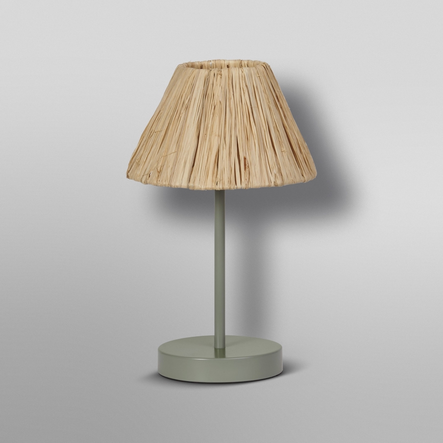 Ledvance - Lampada da tavolo DECOR RAFFIA 1xE27/15W/230V bastone di rafia