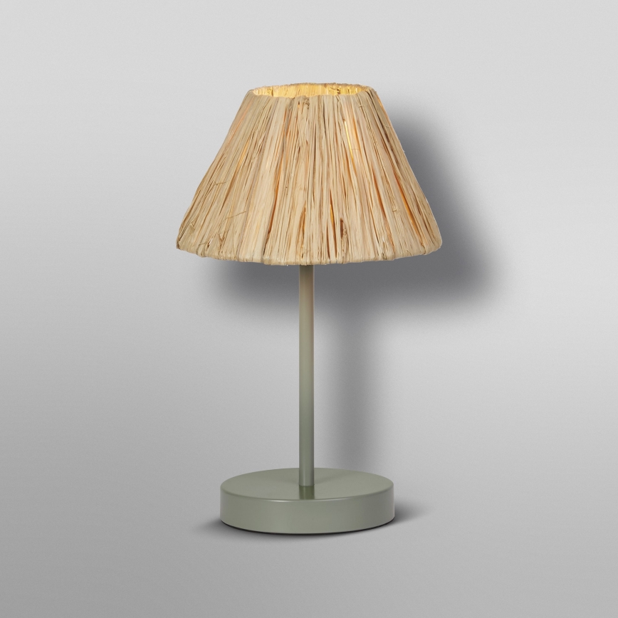 Ledvance - Lampada da tavolo DECOR RAFFIA 1xE27/15W/230V bastone di rafia