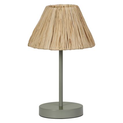 Ledvance - Lampada da tavolo DECOR RAFFIA 1xE27/15W/230V bastone di rafia
