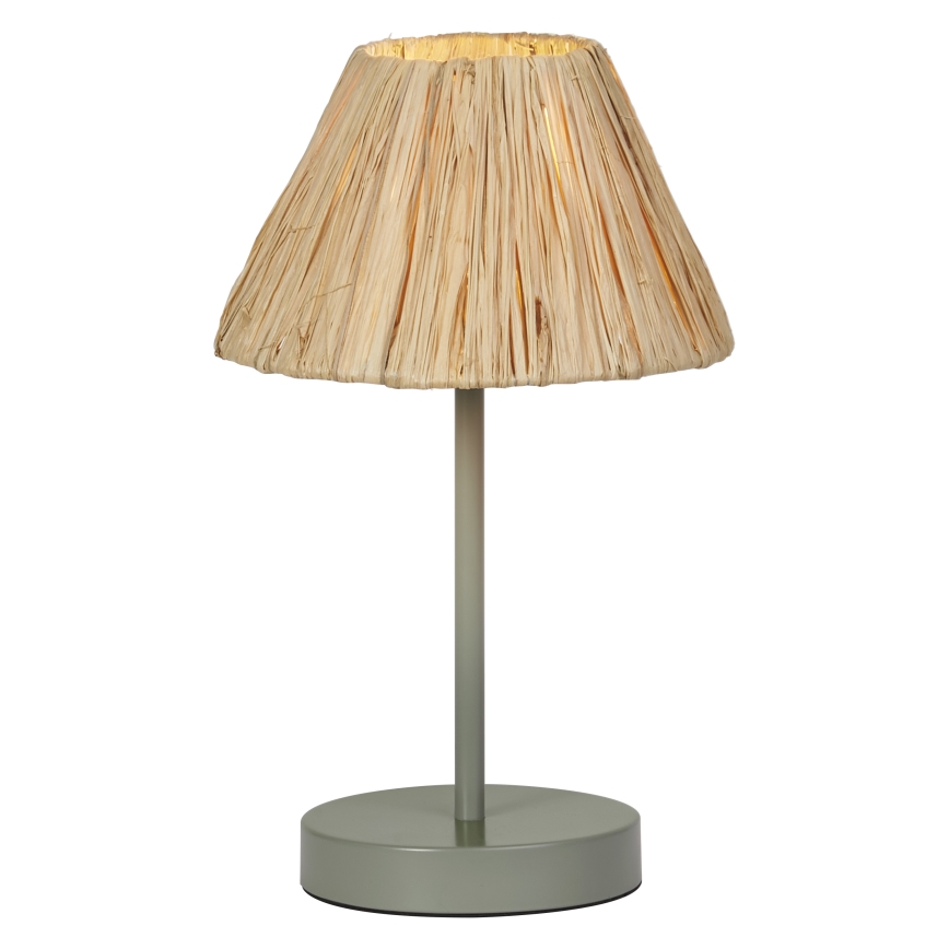Ledvance - Lampada da tavolo DECOR RAFFIA 1xE27/15W/230V bastone di rafia