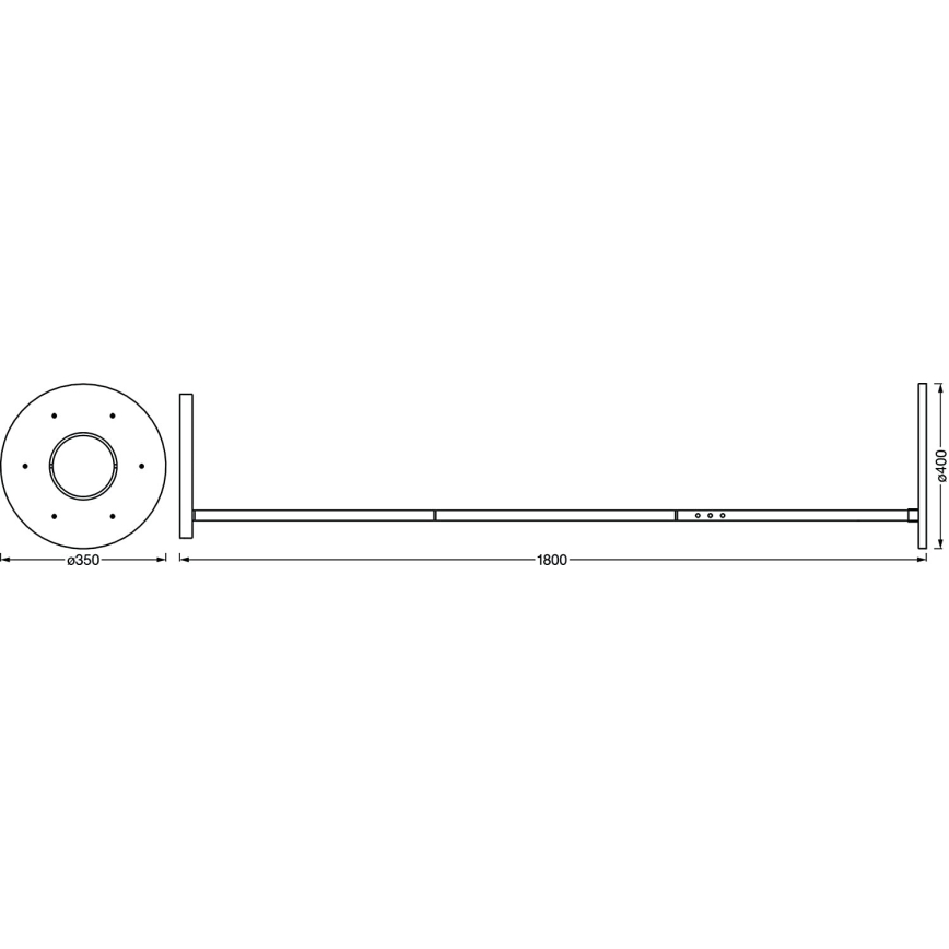 Ledvance - Lampada da terra LED dimmerabile SUN@HOME LED/36W/230V 2200-5000K CRI 95 Wi-Fi