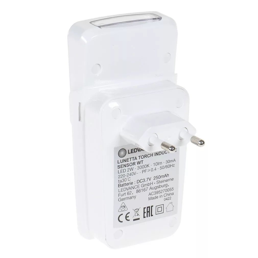 Ledvance - Lampada di orientamento a LED con sensore LUNETTA LED/2W/230V