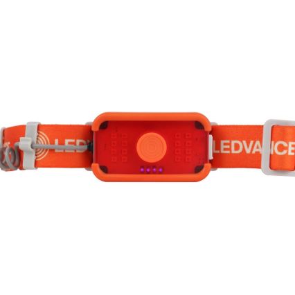 Ledvance - Lampada frontale LED ricaricabile FLASHLIGHT LED/3W/5V 1000 mAh