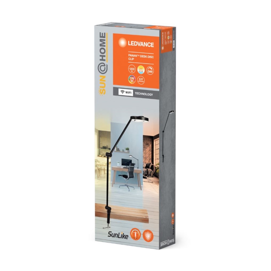 Ledvance - Lampada LED dimmerabile con clip SUN@HOME LED/15W/230V 2200-5000K CRI 95 Wi-Fi