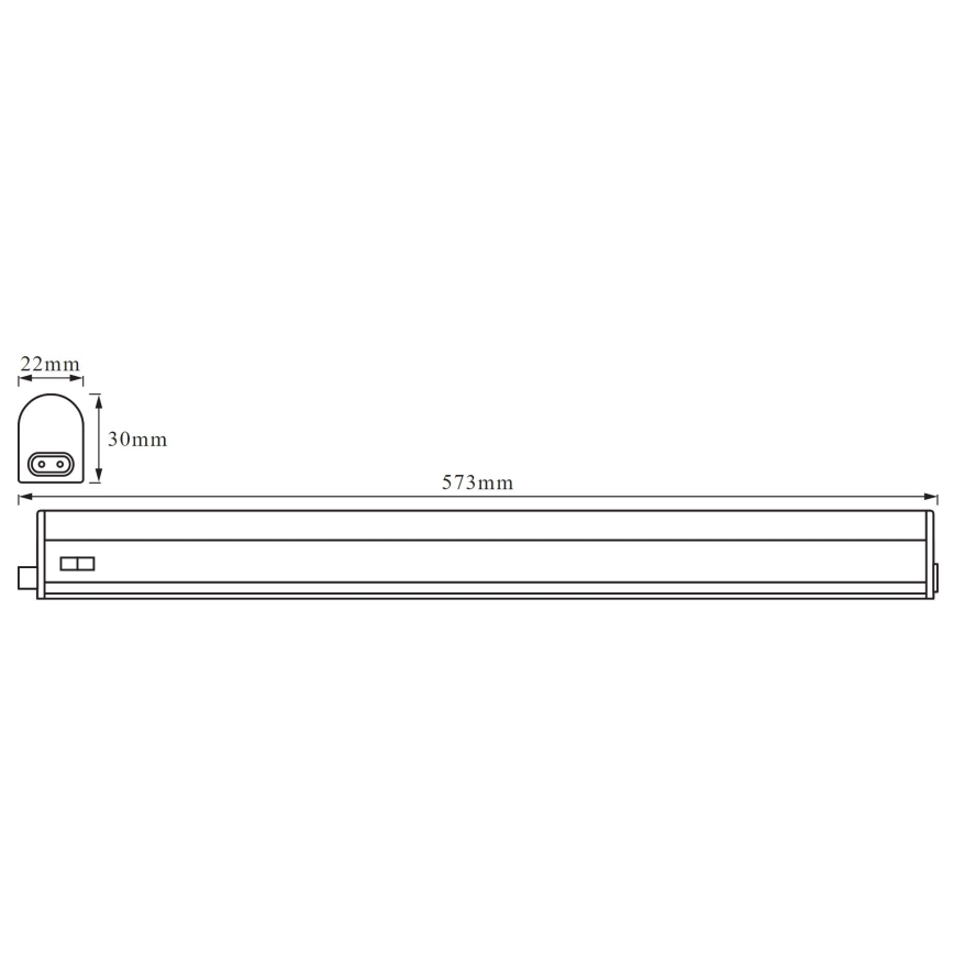 Ledvance - Lampada LED sottopensile BATTEN LED/8W/230V