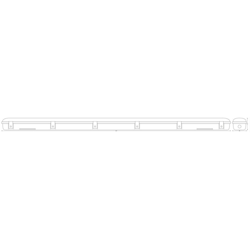 Ledvance - Lampada LED tecnica con sensore SUBMARINE 1xG13/19W/230V IP65