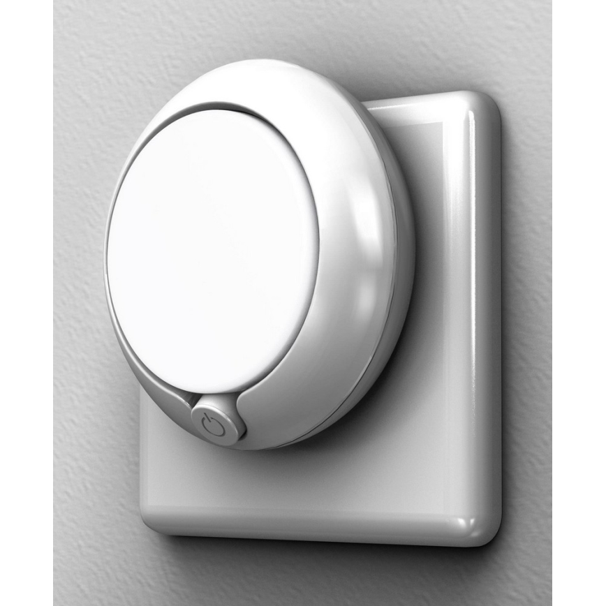 Ledvance - Lampada notturna LED con sensore LUNETTA LED/0,3W/230V 3000K
