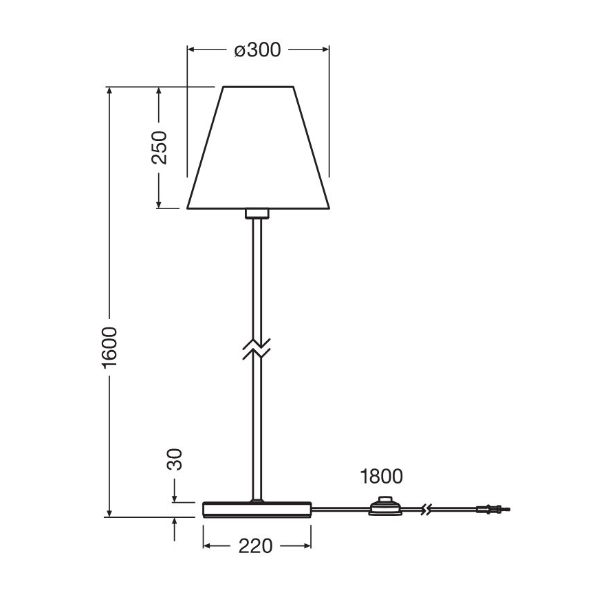 Ledvance - Lampadaire DECOR RAFFIA 1xE27/15W/230V pelote de raphia