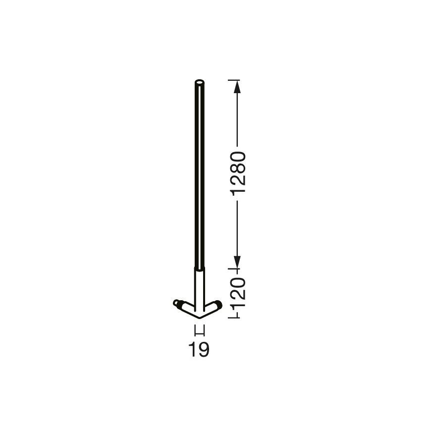 Ledvance - Lampadaire LED RVBW à intensité variable SMART+ CORNER LED/14W/230V Wi-Fi