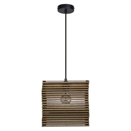 Ledvance - Lampadario a sospensione con filo DECOR CARDBOARD 1xE27/15W/230V 25x25 cm