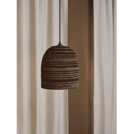 Ledvance - Lampadario a sospensione con filo DECOR CARDBOARD 1xE27/15W/230V diametro 25 cm