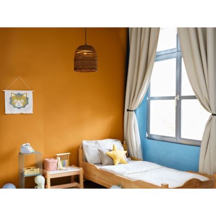 Ledvance - Lampadario a sospensione con filo DECOR CARDBOARD 1xE27/15W/230V diametro 25 cm