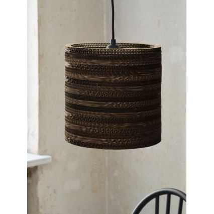 Ledvance - Lampadario a sospensione con filo DECOR CARDBOARD 1xE27/15W/230V diametro 25 cm