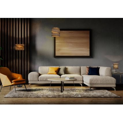 Ledvance - Lampadario a sospensione con filo DECOR CARDBOARD 1xE27/15W/230V diametro 25 cm
