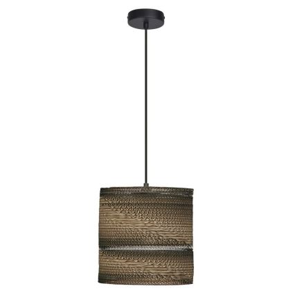 Ledvance - Lampadario a sospensione con filo DECOR CARDBOARD 1xE27/15W/230V diametro 25 cm