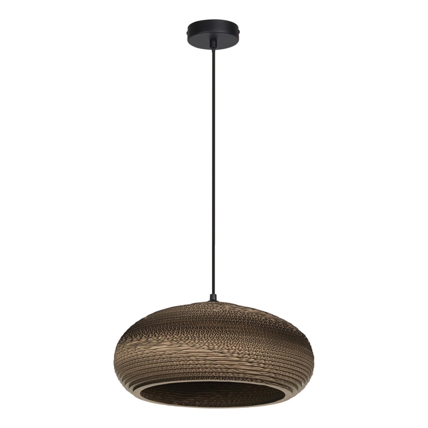 Ledvance - Lampadario a sospensione con filo DECOR CARDBOARD 1xE27/15W/230V diametro 40 cm