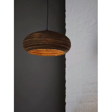 Ledvance - Lampadario a sospensione con filo DECOR CARDBOARD 1xE27/15W/230V diametro 40 cm