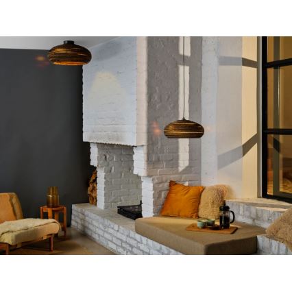 Ledvance - Lampadario a sospensione con filo DECOR CARDBOARD 1xE27/15W/230V diametro 40 cm