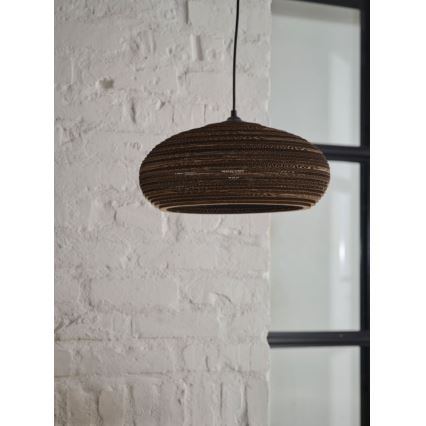 Ledvance - Lampadario a sospensione con filo DECOR CARDBOARD 1xE27/15W/230V diametro 40 cm