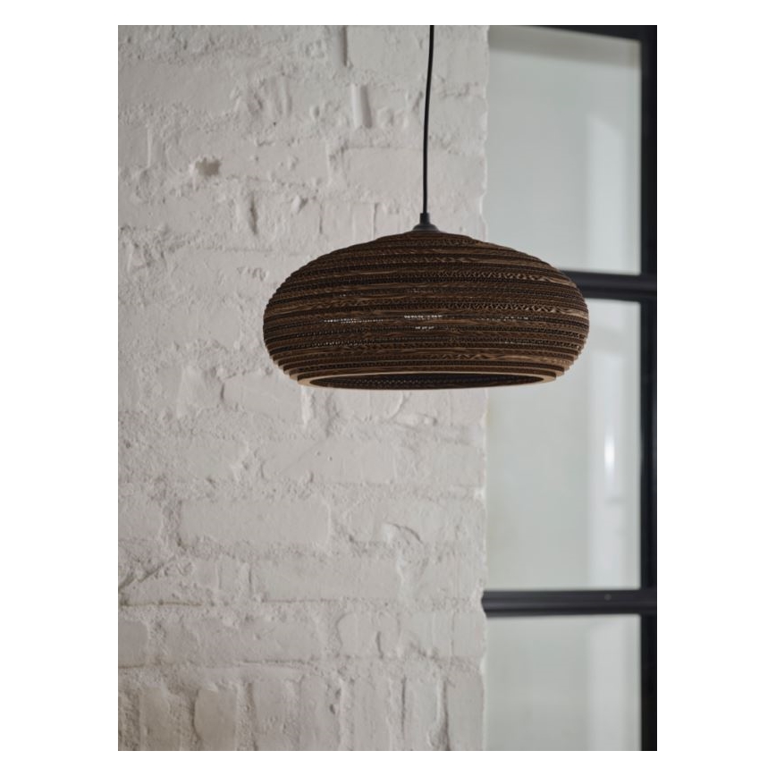 Ledvance - Lampadario a sospensione con filo DECOR CARDBOARD 1xE27/15W/230V diametro 40 cm
