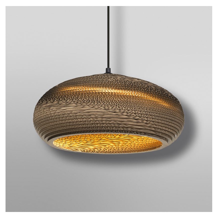 Ledvance - Lampadario a sospensione con filo DECOR CARDBOARD 1xE27/15W/230V diametro 40 cm