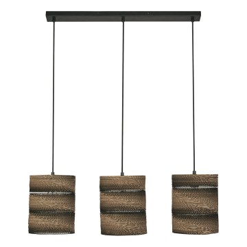 Ledvance - Lampadario a sospensione con filo DECOR CARDBOARD 3xE27/15W/230V