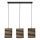 Ledvance - Lampadario a sospensione con filo DECOR CARDBOARD 3xE27/15W/230V