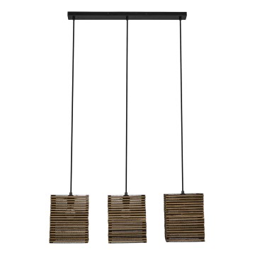 Ledvance - Lampadario a sospensione con filo DECOR CARDBOARD 3xE27/15W/230V