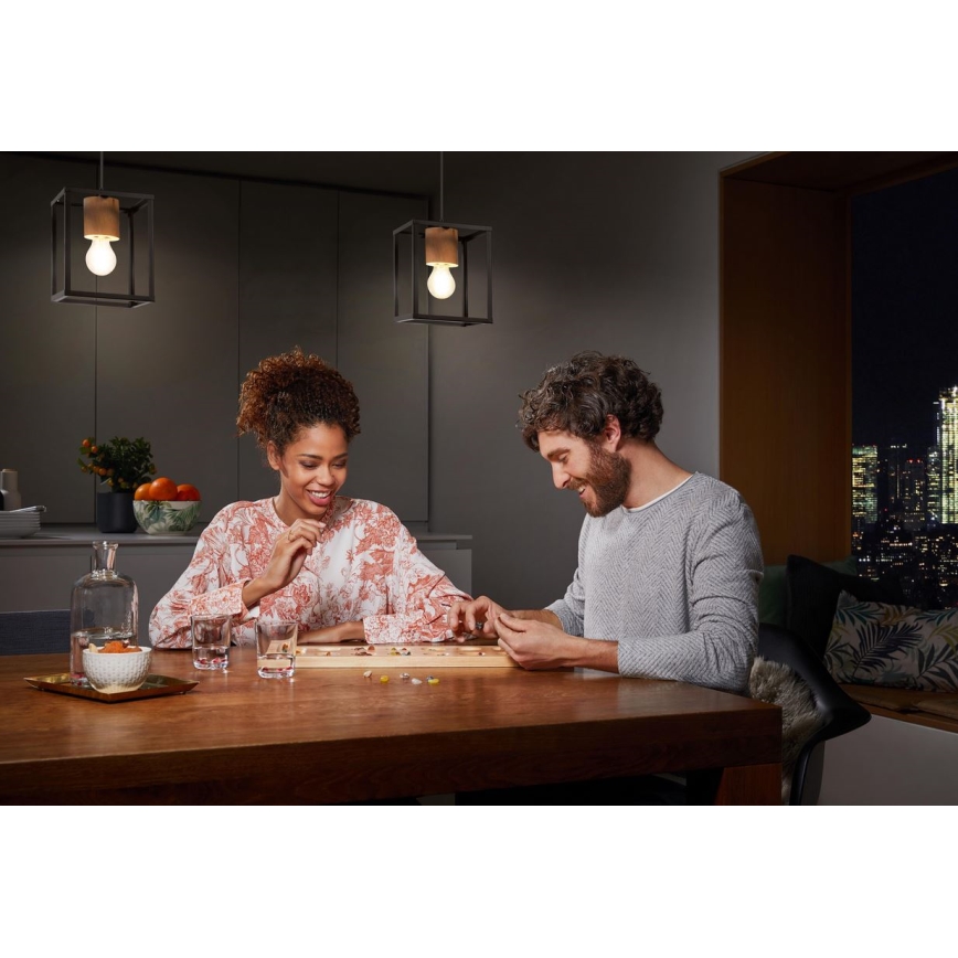 Ledvance - Lampadario a sospensione con filo DECOR NAIROBI 1xE27/15W/230V gomma fig