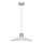 Ledvance - Lampadario a sospensione con filo DECOR PLASTER 1xE27/25W/230V diametro 32 cm gesso bianco