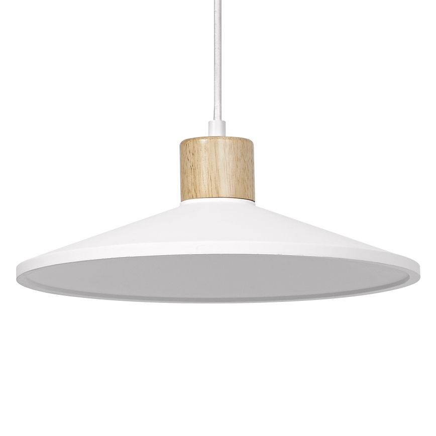 Ledvance - Lampadario a sospensione con filo DECOR PLASTER 1xE27/25W/230V diametro 32 cm gesso bianco