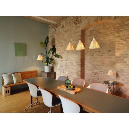 Ledvance - Lampadario a sospensione con filo DECOR RAFFIA 1xE27/15W/230V