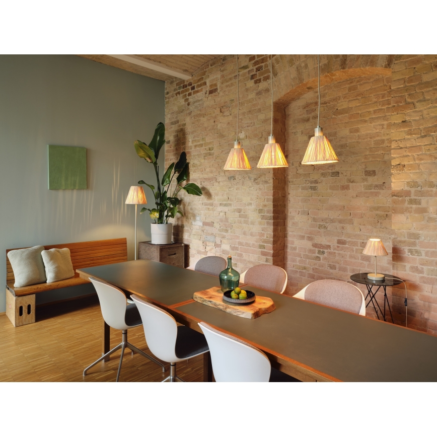 Ledvance - Lampadario a sospensione con filo DECOR RAFFIA 1xE27/15W/230V