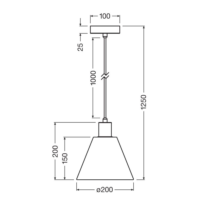 Ledvance - Lampadario a sospensione con filo DECOR RAFFIA 1xE27/15W/230V